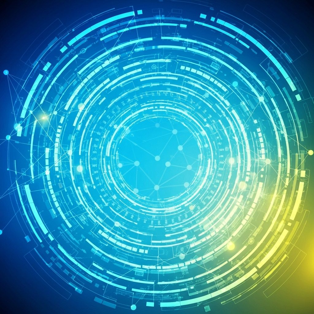 Digital transformation background